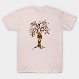 Love Hearts Tree T-Shirt